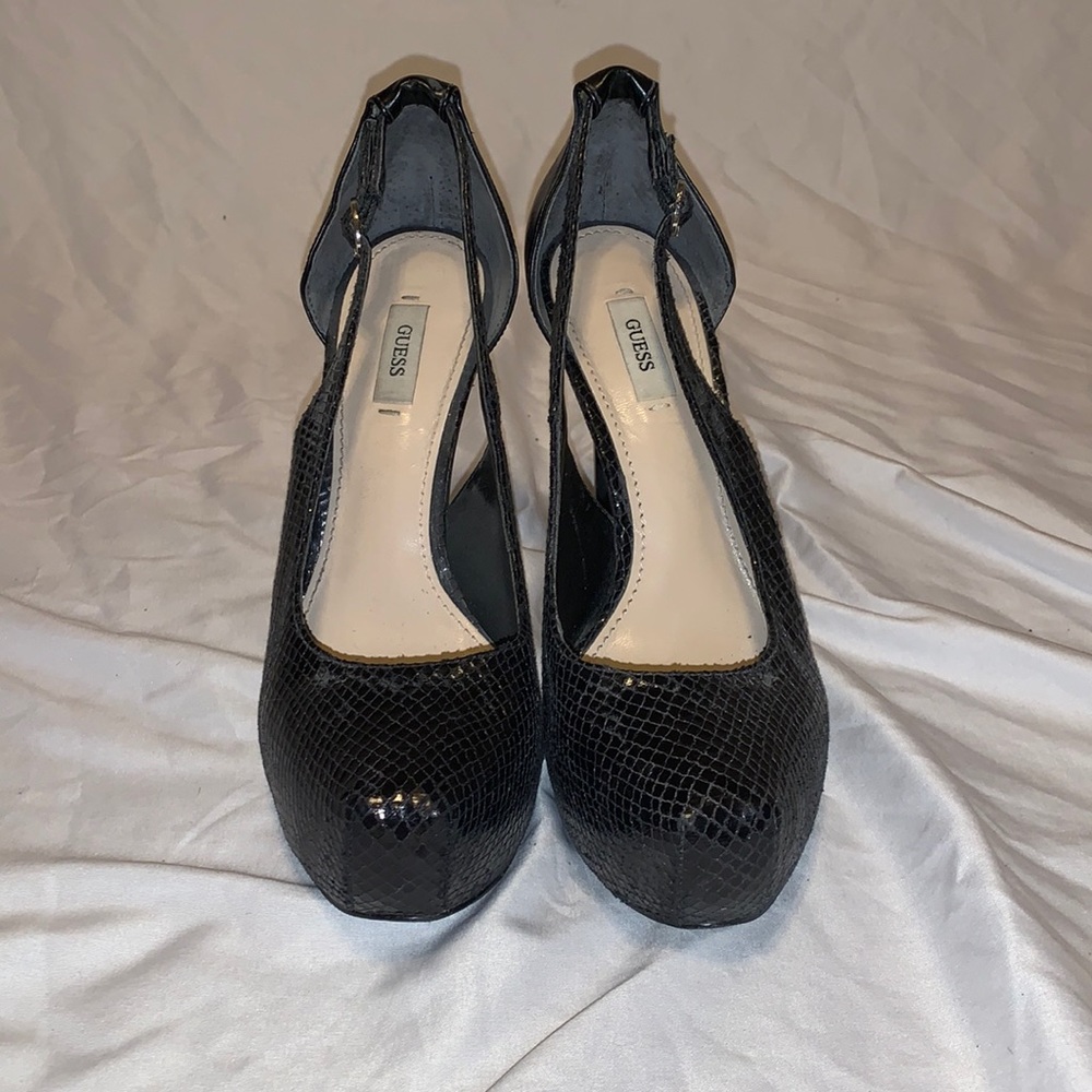snakeskin heels